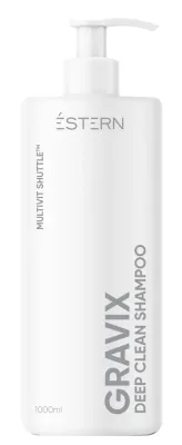Шампунь для глубокого очищения волос ESTERN Gravix Deep Clean Shampoo технический, с морской солью, 1000 мл