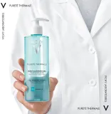 Vichy Purete Thermale Fresh Cleansing Gel гель для умывания лица освежающий, очищение для чувствительной кожи, ежедневный уход, 200 мл / 400 мл — фото 6