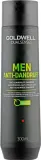 Шампунь против перхоти Goldwell Dualsenses For Men Anti-Dandruff Shampoo для мужчин, с ментолом, гуараной и кофеином, 300 мл — фото 1