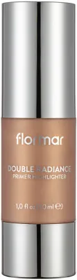 Праймер-хайлайтер для лица Flormar Double Radiance Primer Highlighter SPF 10, база и хайлайтер, с помпой, 30 мл