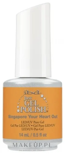 IBD Just Gel Polish гель-лак для ногтей под УФ-лампу плотное покрытие маникюр 14 мл, оттенок 66579 - Singapore Your Heart Out