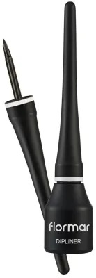 Подводка для глаз Flormar True Color Dipliner, с кисточкой, быстросохнущая, 3,5 мл