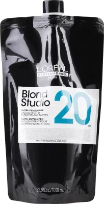 Оксидант в креме L'Oreal Professionnel Blond Studio Nutri-Developer Cream Oxidant 6%, 1000 мл