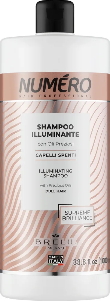 Шампунь Brelil Numero Supreme Brilliance для блеска и гладкости волос