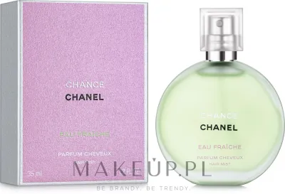 Парфюмированная дымка для волос Chanel Chance Eau Fraiche Hair Mist с нотами лимона и жасмина, 35 мл