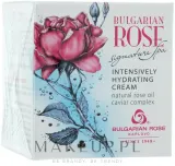 Bulgarian Rose Signature Spa Intensively Hydrating Cream крем для лица интенсивно увлажняющий с розовой водой маслом розы и экстрактом икры 50 мл — фото 2