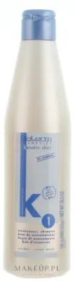 Шампунь Salerm Keratin Shot Maintenance с кератином для непослушных волос 500 мл