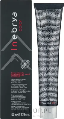 Крем-краска для волос Inebrya Color Hair Colouring Cream с льняным маслом и алоэ, 100 мл