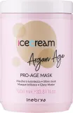 Маска для волос Inebrya Ice Cream Argan-Age для окрашенных, защита цвета, с аргановым маслом и жожоба — фото 1