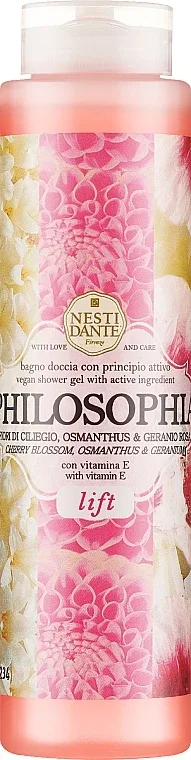 Гель для душа Nesti Dante Philosophia Shower Gel с цветком вишни, османтусом и геранью, 300 мл