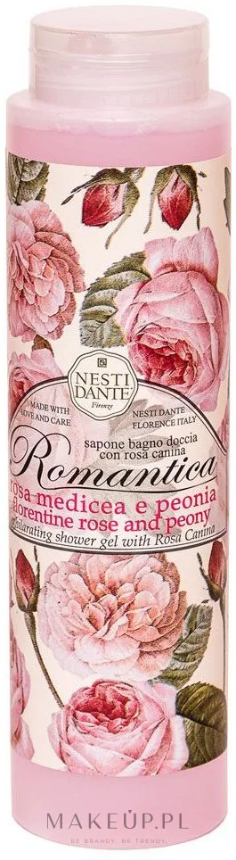 Гель для душа Nesti Dante Romantica Shower Gel с дикой розой и пионом, 300 мл