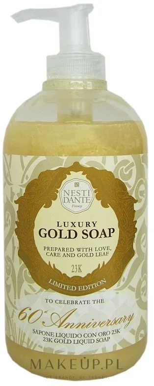 Жидкое мыло Nesti Dante Luxury Gold Soap с частицами золота, 500 мл