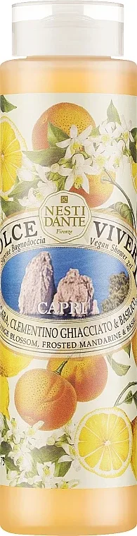 Гель для душа Nesti Dante Dolce Vivere Shower Gel с цветком апельсина, мандарином и базиликом, 300 мл