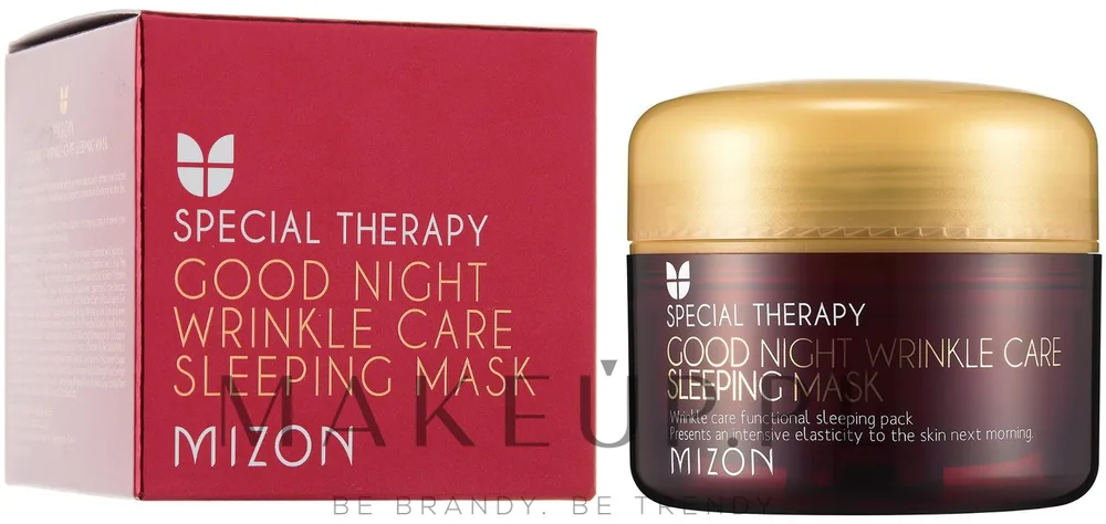 Mizon Good Night Wrinkle Care маска для лица ночная ретиноловая против морщин, несмываемая ночная питательная маска с коллагеном, 75 мл