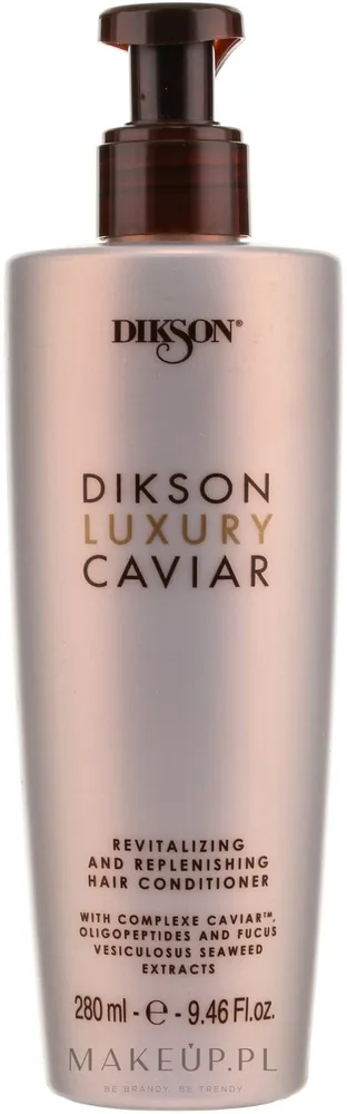 Восстанавливающий кондиционер для блеска волос Dikson Luxury Caviar Revitalizing and Replenishing Conditioner 1000 мл