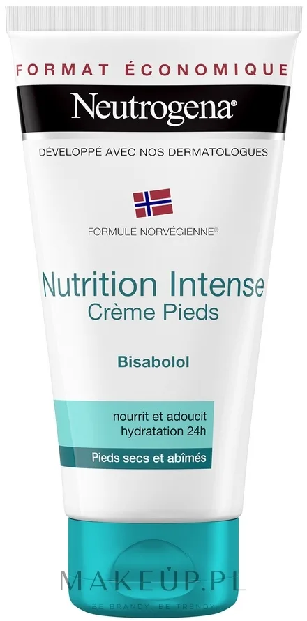Крем для ног Neutrogena Restoring Foot Cream восстанавливающий, с бисабололом и глицерином, 100 мл