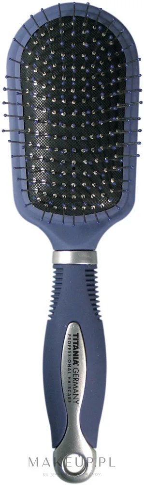 Массажная щётка для волос Titania Salon Professional синяя 24 см