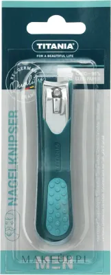 Titania Men Care книпсер кусачки для ногтей мужской маникюрный из углеродистой стали 9 см