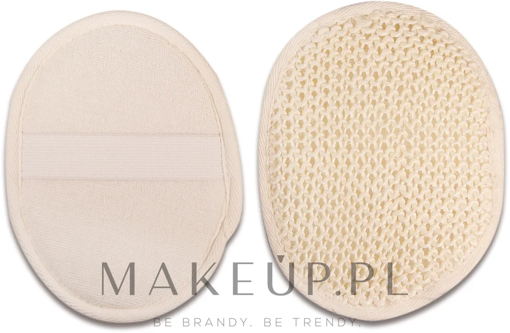 Titania Sisal мочалка для тела массажная натуральная из сизаля двусторонняя 13 x 18 см