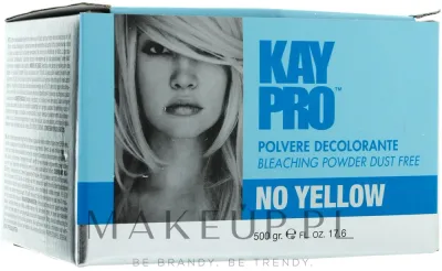 Порошок для осветления волос KayPro No Yellow Bleaching Powder Dust Free против желтизны, до 7 тонов, 500 г