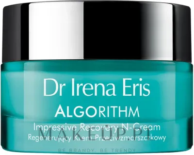 Dr Irena Eris Algorithm Impressive Recovery N-Cream крем для лица ночной восстанавливающий против морщин с гиалуроновой кислотой и морскими водорослями 50 мл