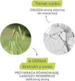 A-Derma Cytelium спрей для лица и тела успокаивающий подсушивающий 100 мл, с оксидом цинка и экстрактом овса Rhealba, для чувствительной кожи — фото 4