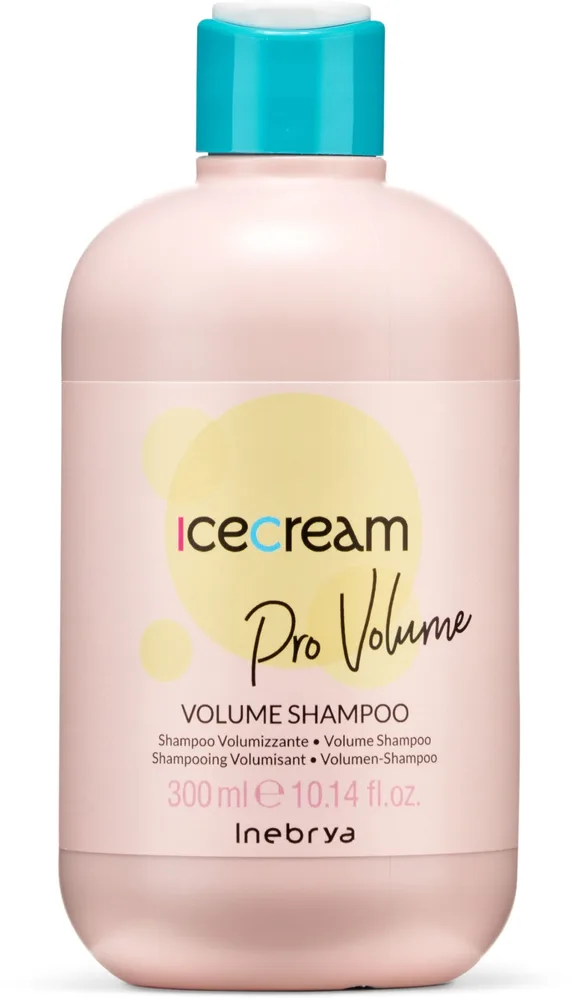 Шампунь для объёма тонких и безжизненных волос Inebrya Ice Cream Pro-Volume Shampoo, 300 мл / 1000 мл