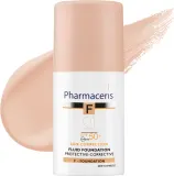Тональный флюид Pharmaceris F защитно-корректирующий SPF 50+, 30 мл, оттенок 01 - Ivory — фото 1