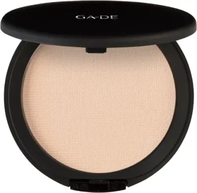 Компактная шёлковая пудра GA-DE Basic Smoothing Silky Pressed Powder, 11 г, оттенок 501 - Cool Beige