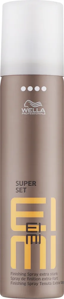 Wella Professionals EIMI Super Set лак для волос экстрасильной фиксации, профессиональный спрей для стойкой укладки, 300 мл