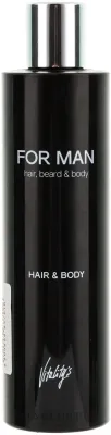 Шампунь-гель для тела и волос мужской Vitality's For Man Hair & Body Shampoo, 240 мл