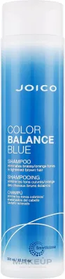 Шампунь тонирующий для светло-коричневых оттенков волос Joico Color Balance Blue Shampoo, 300 мл