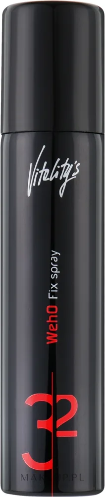 Vitality's Weho Fix Spray лак для волос сильной фиксации с УФ-фильтром, спрей для укладки любой длины, 500 мл