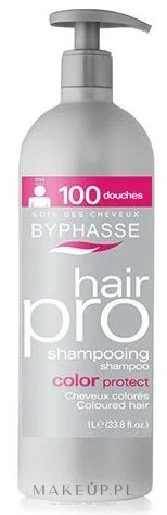 Шампунь для окрашенных волос Byphasse Hair Pro Shampoo Color Protect с UV-фильтром, 750 мл