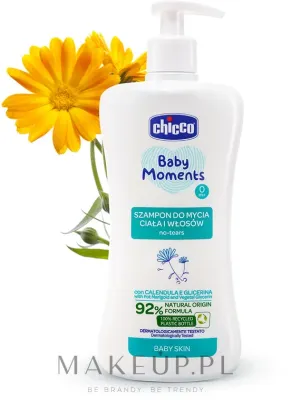 Шампунь для мытья тела и волос Chicco, для малышей, с первых дней жизни, 500 мл