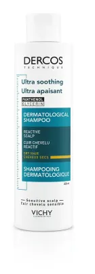 Шампунь Vichy Dercos Ultra Soothing Dry Hair Shampoo успокаивающий, для сухих волос, 200 мл