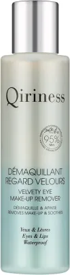 Qiriness Velvety Eye Make-Up Remover средство для снятия макияжа двухфазное для глаз и губ 125 мл, двухфазный ремувер, снятие водостойкого макияжа, уход за областью вокруг глаз