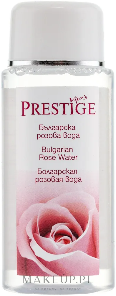 Болгарская розовая вода Vip's Prestige Rose & Pearl для очищения и тонизирования лица, 135 мл