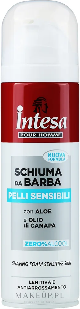 Intesa Vitacell Sensitive Shaving Foam пена для бритья мужская для чувствительной кожи смягчающая 300 мл