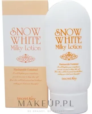 Лосьон для лица Secret Key Snow White Milky Lotion выравнивающий тон с ниацинамидом 120 г