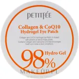 Petitfee & Koelf Petitfée & Koelf Collagen & Co Q10 Hydrogel Eye Patch - Petitfee and Koelf Collagen and Co Q10 патчи под глаза гидрогелевые с коллагеном и коэнзимом Q10, от отеков и следов усталости, 60 шт — фото 2