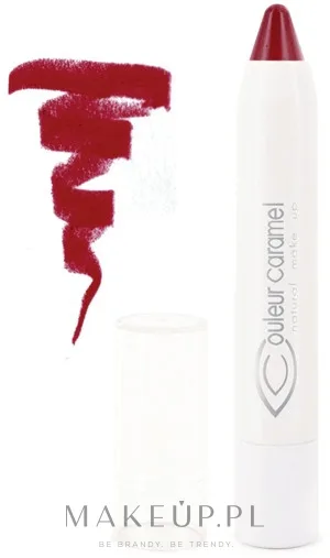 Помада-карандаш для губ Couleur Caramel Twist & Lips, оттенок 407 - Ciemny jagodowy