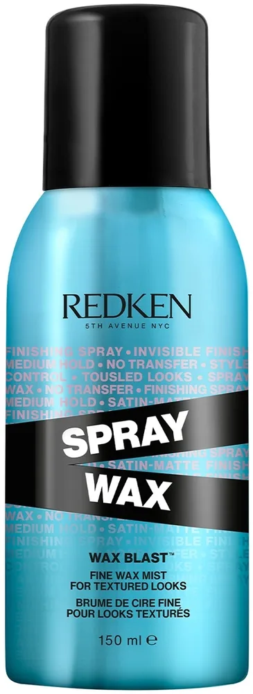 Матирующий воск для волос Redken Wax Blast 10 моделирующий, с натуральным блеском, 150 мл