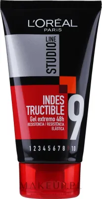 Гель для волос L'Oreal Paris Studio Line 9 XTheme Hold Indestructible Gel сильной фиксации, с блеском, 150 мл