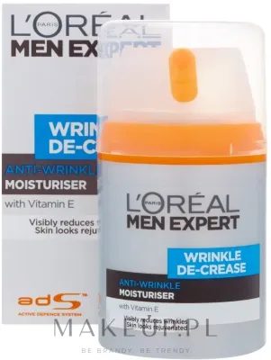 L'Oreal Paris Men Expert крем для лица увлажняющий против первых морщин для мужчин, 50 мл