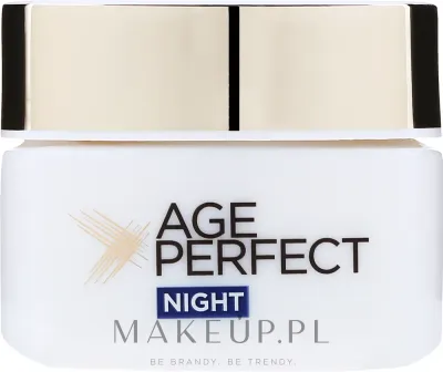 L'Oreal Paris Age Perfect крем для лица ночной увлажняющий для зрелой кожи соевый белок жасмин сквалан 50 мл