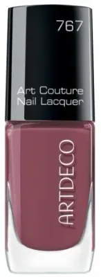 Лак для ногтей Artdeco Art Couture Nail Lacquer с зеркальным блеском, насыщенный цвет, 10 мл, оттенок 767 - Berry Mauve