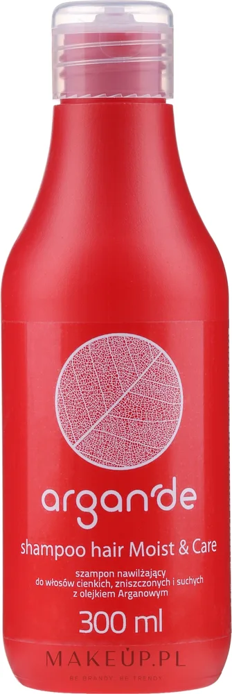 Увлажняющий шампунь для волос Stapiz Argan'de Moist & Care Shampoo с аргановым маслом, 1000 мл