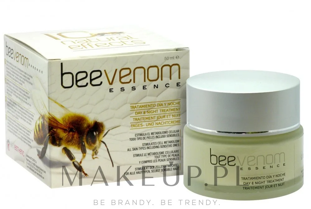 Крем для лица Diet Esthetic Bee Venom Essence с пчелиным ядом день и ночь 50 мл