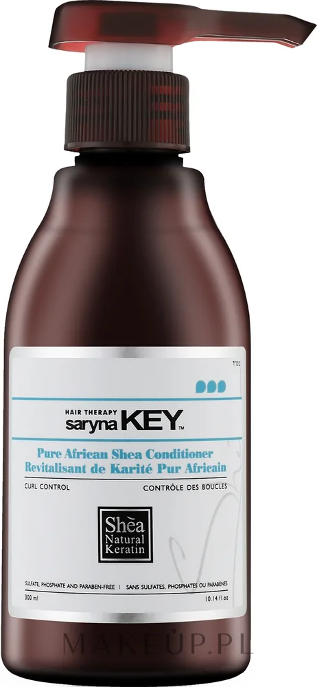 Кондиционер для волос Saryna Key Pure African Shea Curl Control с маслом ши и протеинами шёлка